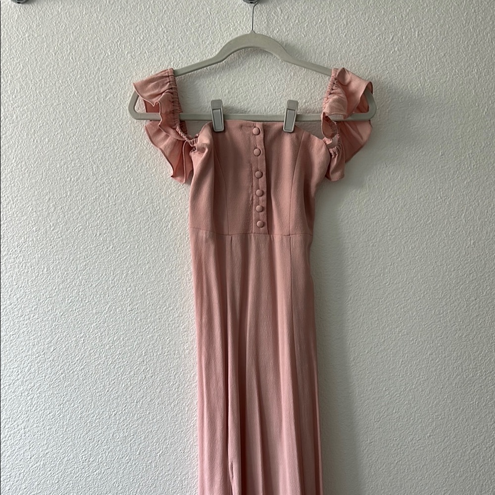 Flynn Skye Blush Button-Up Top
